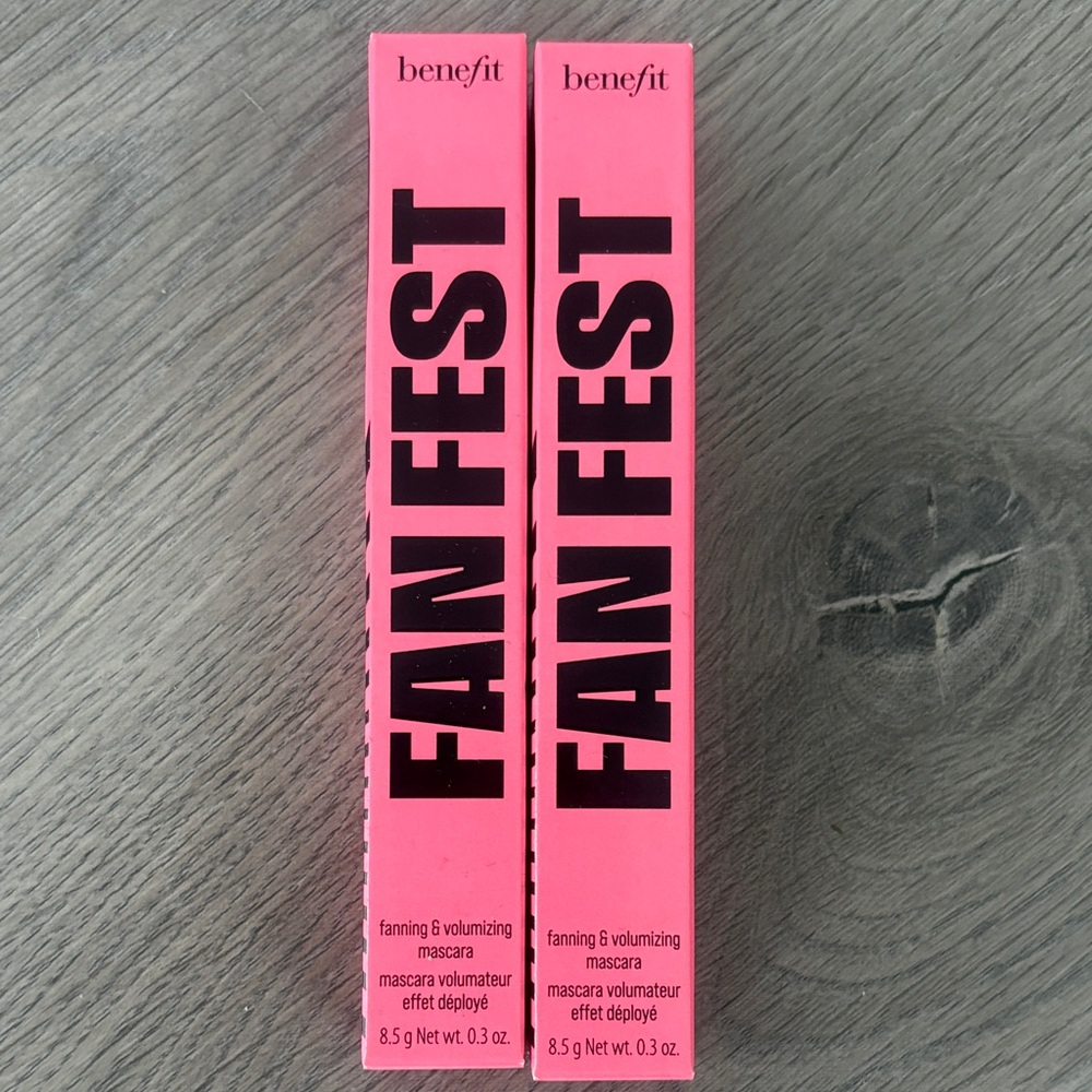 2 Brand New Benefit Fan Fest Mascara